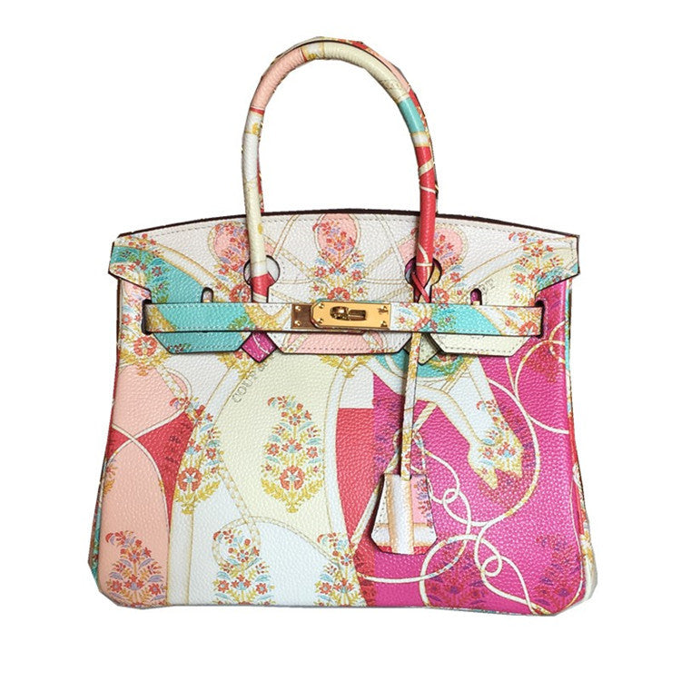 Rosélune Luxe Hand Painted Designer Handbag | Women’s Shoulder & Crossbody Bag