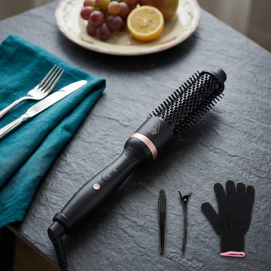 LuxeCurl™️ 5 in 1 Interchangeable Curling Wand Set