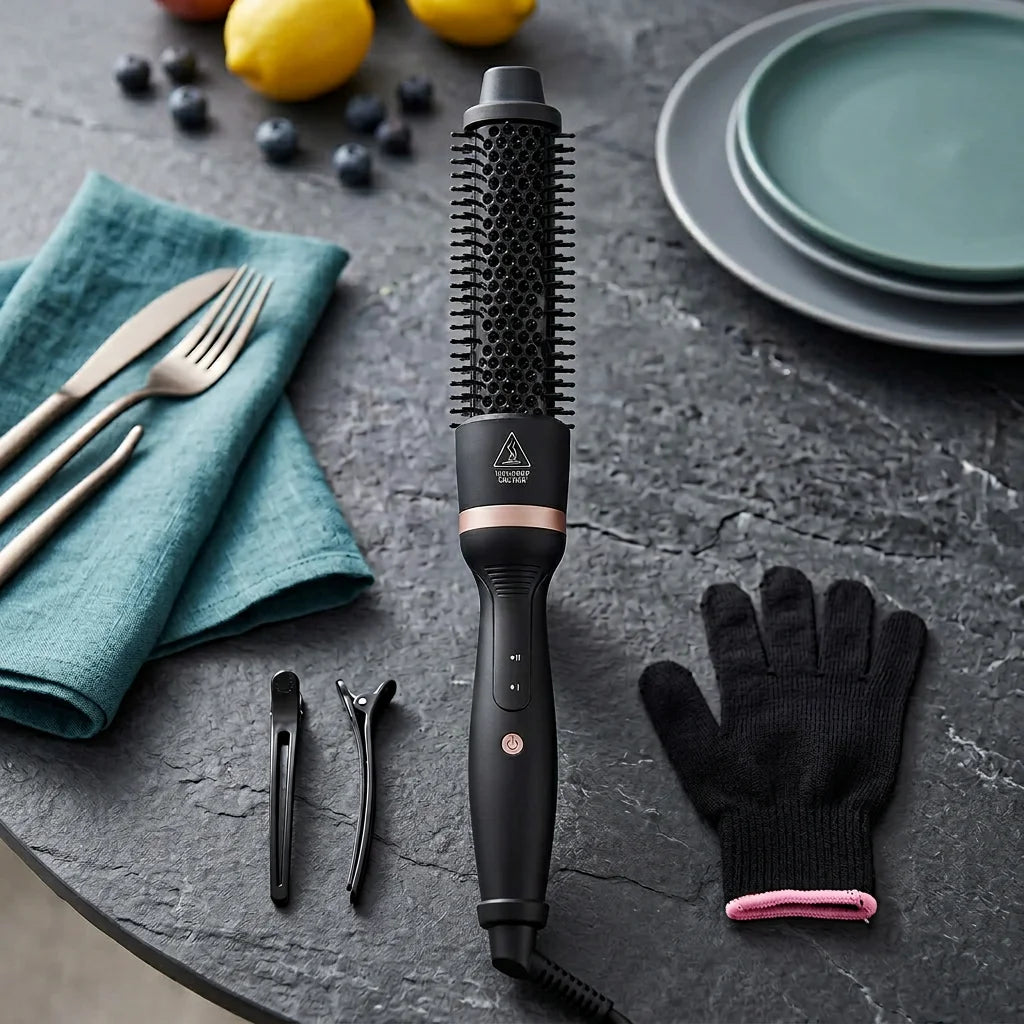LuxeCurl™️ 5 in 1 Interchangeable Curling Wand Set