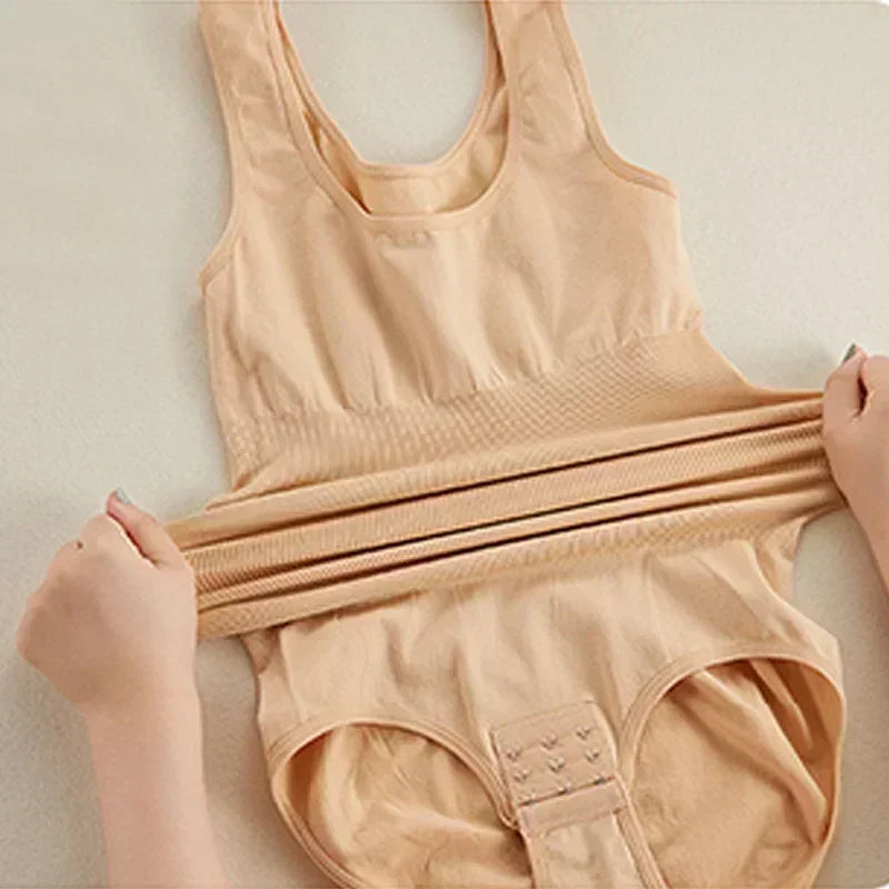 Seamless Tummy Control Shapewear Bodysuit for Women