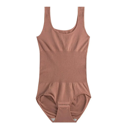 Seamless Tummy Control Shapewear Bodysuit for Women