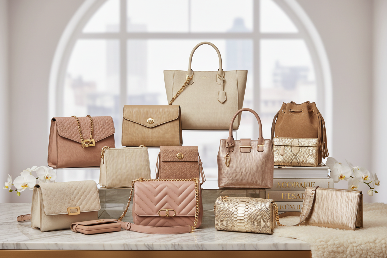 Luxury handbag collection