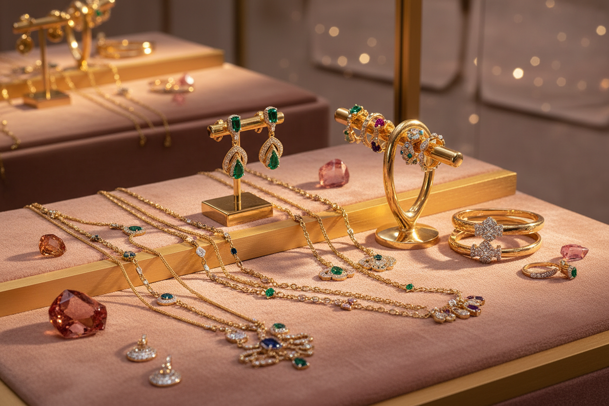 Luxury jewelry collection